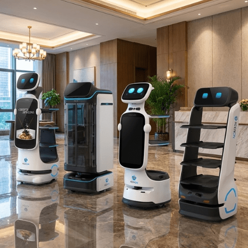 So sánh 4 dòng robot phục vụ Keenon T3 T9 T10 T11 - Lựa chọn phù hợp cho mọi không gian