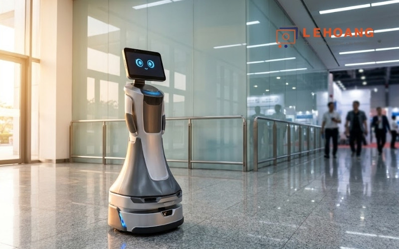 Robot OrionStar chính hãng được trưng bày tại Việt Nam