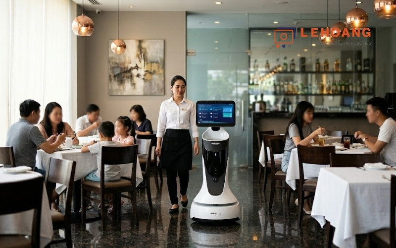 Ứng dụng robot OrionStar chính hãng trong nhà hàng khách sạn tại Việt Nam