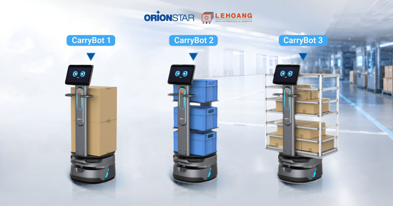 Ba cấu hình OrionStar CarryBot D150