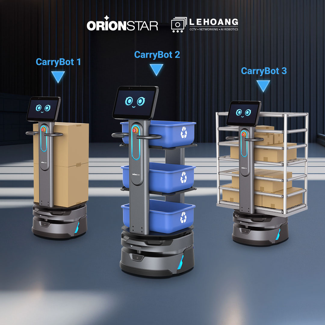 Ba cấu hình OrionStar CarryBot D150