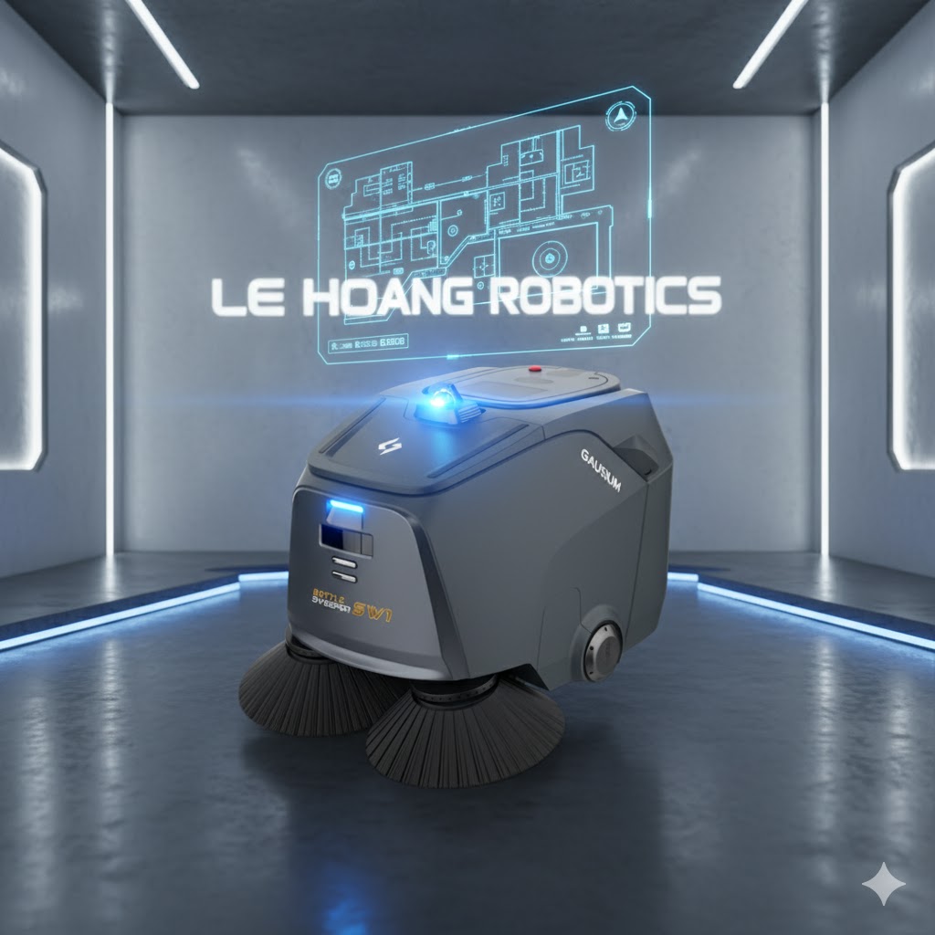 Robot vệ sinh công nghiệp : Giải pháp tự động hóa tối ưu chi phí