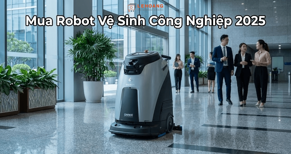 Mua robot vệ sinh công nghiệp – Hướng dẫn chọn lựa thông minh năm 2025