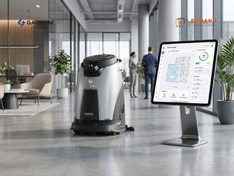 Robot lau sàn - Giải pháp vệ sinh tự động thông minh tiết kiệm chi phí 2026