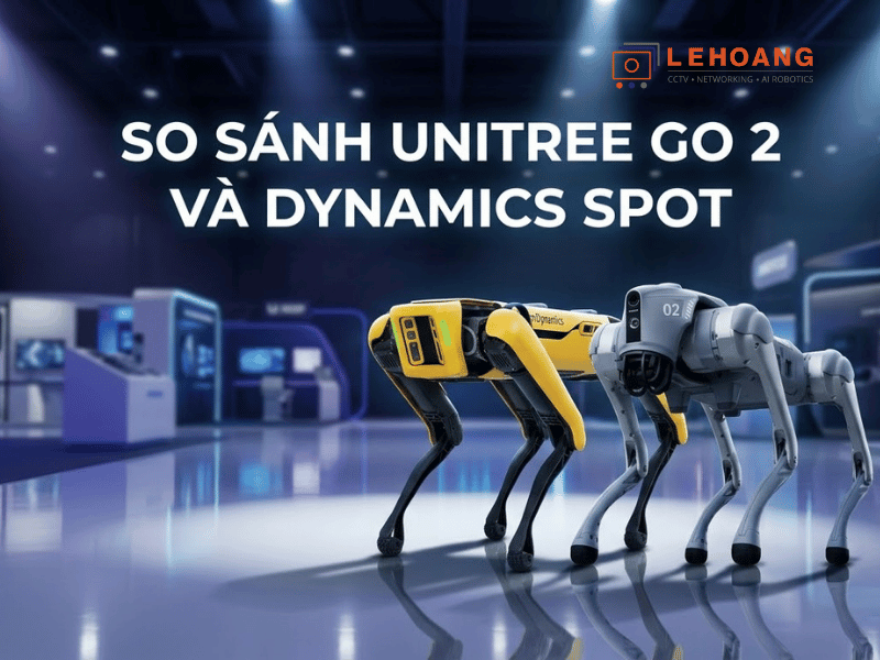 So sánh Unitree Go2 vs Boston Dynamics Spot - đâu là robot 4 chân phù hợp năm 2026
