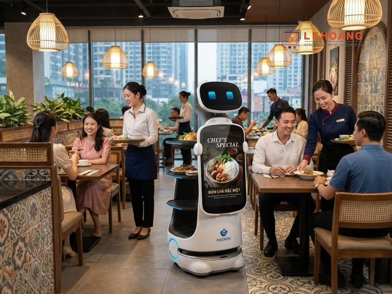 Robot dịch vụ là gì? Ứng dụng thực tế và cách chọn robot phù hợp cho doanh nghiệp 2026