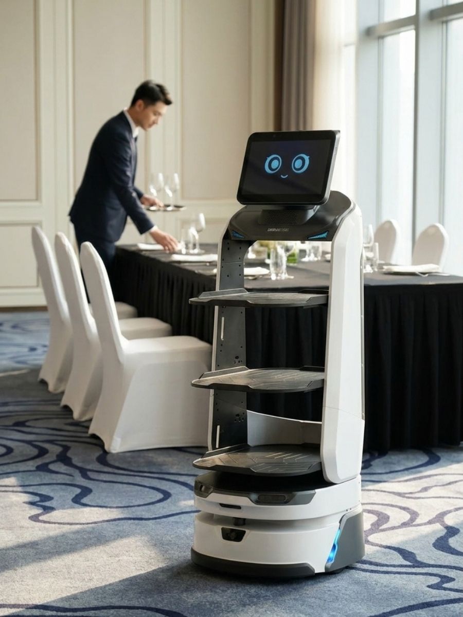 Robot AI phục vụ