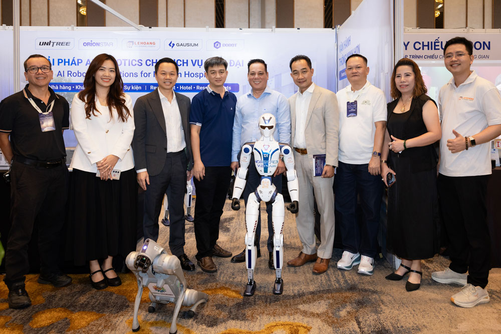 Lê Hoàng Robotics tại HORECFEX 2026: Robot & AI mở rộng tự động hóa ngành Hospitality