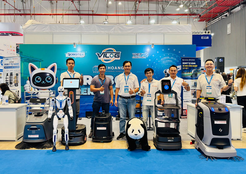 Lê Hoàng Robotics tại VILOG 2026: Kết nối giải pháp robot cho nhà máy và logistics